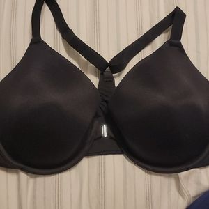 Front clasp 40c black bra